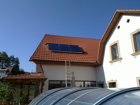 Solární ohřev TUV - Strakonice